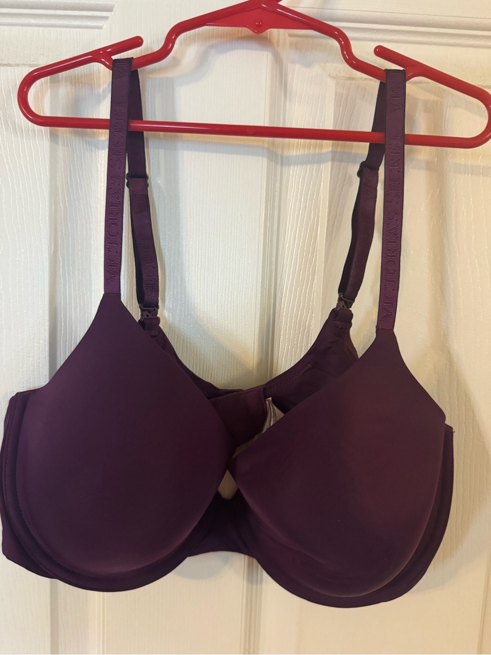 Victoria's Secret Plum Smooth Underwire T-Shirt Bra